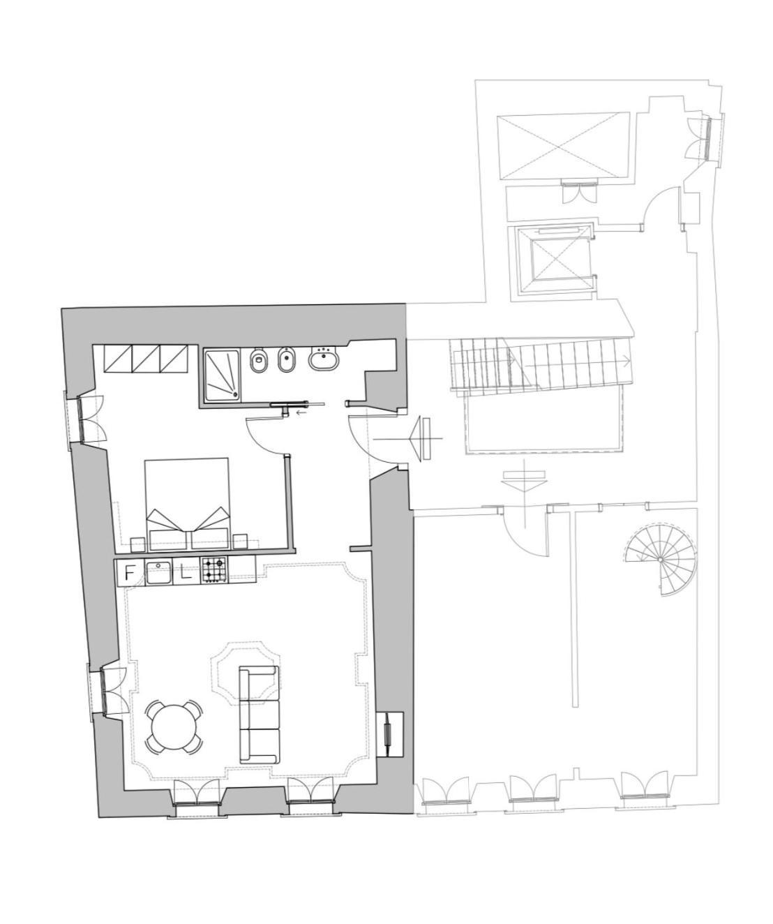 加尔达湖滨Palazzo Riccamboni公寓 客房 照片